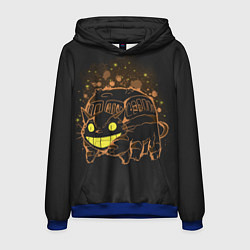 Толстовка-худи мужская My Neighbor Totoro, цвет: 3D-синий