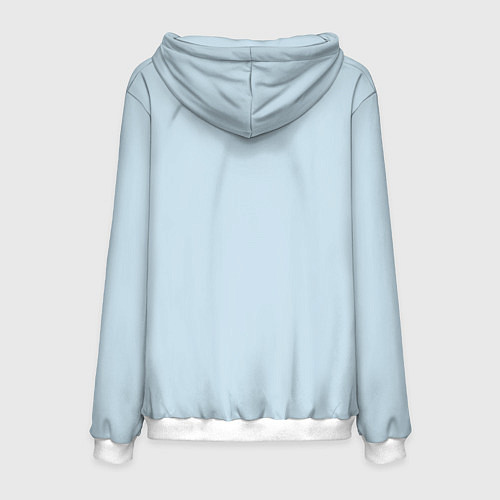 Мужская толстовка Мой сосед Тоторо / 3D-Белый – фото 2