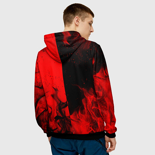 Мужская толстовка АлисА / 3D-Черный – фото 4