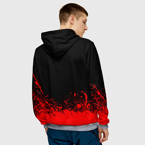 Мужская толстовка АлисА / 3D-Меланж – фото 4