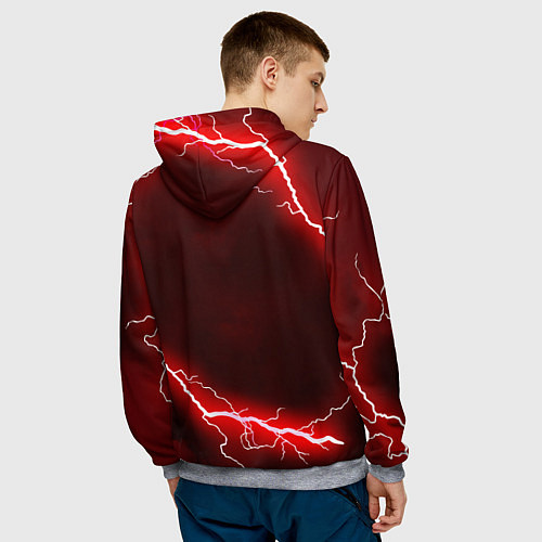 Мужская толстовка АлисА / 3D-Меланж – фото 4