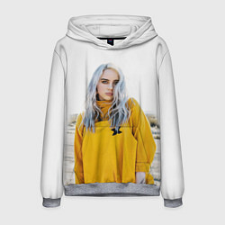 Толстовка-худи мужская BILLIE EILISH, цвет: 3D-меланж