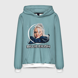 Толстовка-худи мужская BILLIE EILISH, цвет: 3D-белый