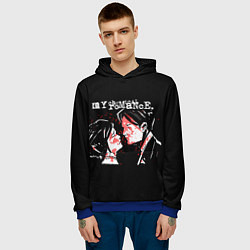 Толстовка-худи мужская My Chemical Romance, цвет: 3D-синий — фото 2