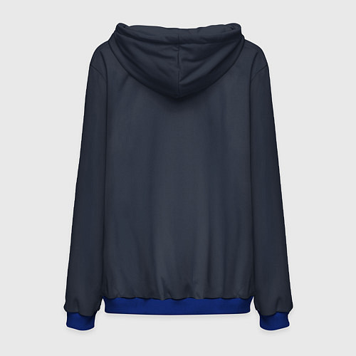 Мужская толстовка Ведьмак 3: Дикая Охота / 3D-Синий – фото 2