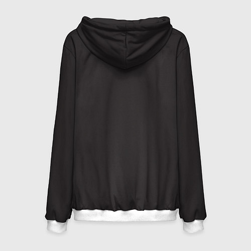 Мужская толстовка Айкидо / 3D-Белый – фото 2