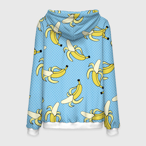 Мужская толстовка Banana art / 3D-Белый – фото 2