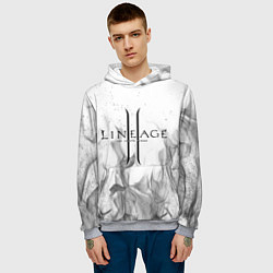Толстовка-худи мужская LINEAGE 2, цвет: 3D-меланж — фото 2