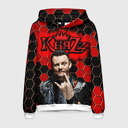 Толстовка-худи мужская Князь, цвет: 3D-белый