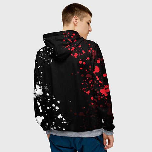 Мужская толстовка Stigmata / 3D-Меланж – фото 4