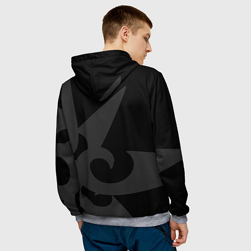 Мужская толстовка Король и Шут / 3D-Меланж – фото 4