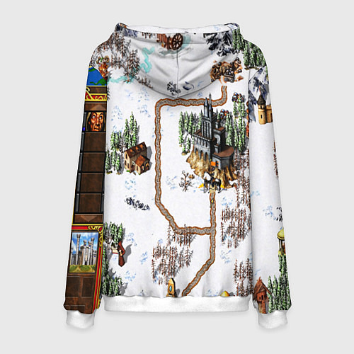 Мужская толстовка Heroes of Might and Magic / 3D-Белый – фото 2