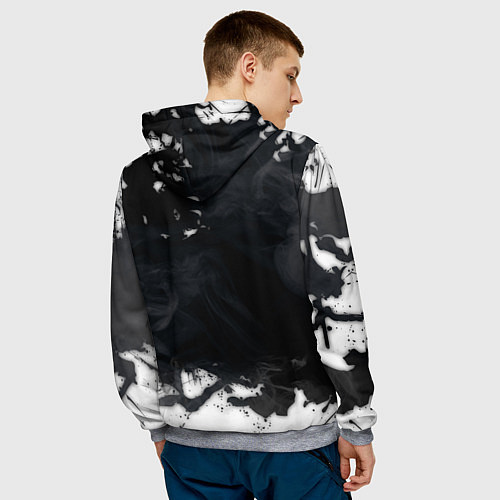 Мужская толстовка Ark Survival Evolved / 3D-Меланж – фото 4