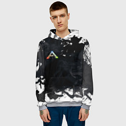 Толстовка-худи мужская Ark Survival Evolved, цвет: 3D-меланж — фото 2