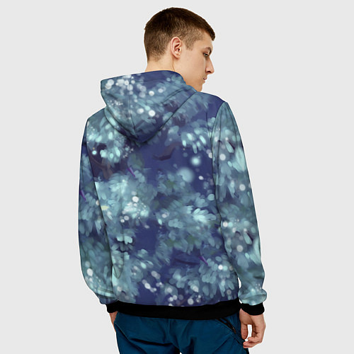 Мужская толстовка Tomoe Kamisama / 3D-Черный – фото 4