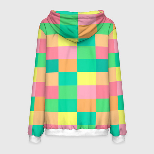 Мужская толстовка Кубик Рубика / 3D-Белый – фото 2