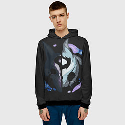 Толстовка-худи мужская League of Legends, цвет: 3D-черный — фото 2