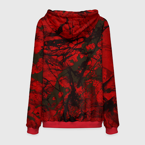 Мужская толстовка Assasin's creed / 3D-Красный – фото 2