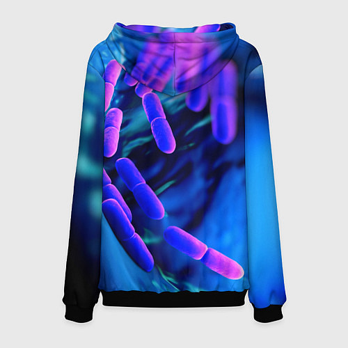 Мужская толстовка PLAGUE INC / 3D-Черный – фото 2