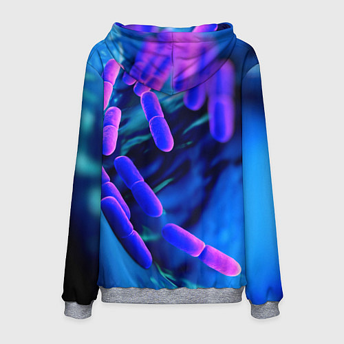 Мужская толстовка PLAGUE INC / 3D-Меланж – фото 2