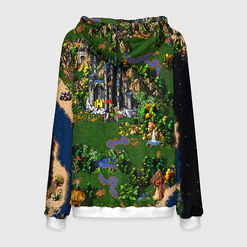 Мужская толстовка Heroes of Might and Magic / 3D-Белый – фото 2