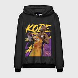 Толстовка-худи мужская Kobe Bryant, цвет: 3D-черный