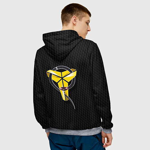 Мужская толстовка Kobe Bryant / 3D-Меланж – фото 4