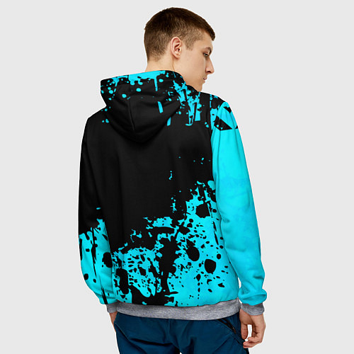 Мужская толстовка ВДВ / 3D-Меланж – фото 4