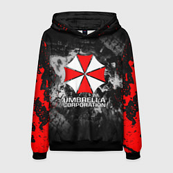 Толстовка-худи мужская UMBRELLA CORP, цвет: 3D-черный