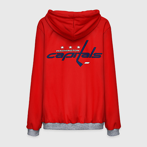 Мужская толстовка Ovechkin Capitals / 3D-Меланж – фото 2