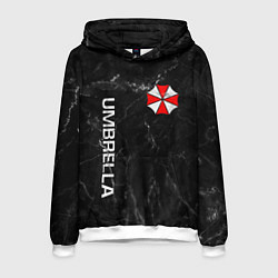 Толстовка-худи мужская UMBRELLA CORP, цвет: 3D-белый