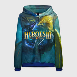 Толстовка-худи мужская Heroes of Might and Magic, цвет: 3D-синий