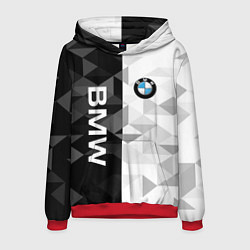 Толстовка-худи мужская BMW, цвет: 3D-красный