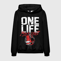 Мужская толстовка One Life Many Fight