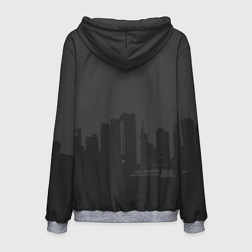 Мужская толстовка ROCKSTAR / 3D-Меланж – фото 2