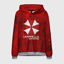 Толстовка-худи мужская UMBRELLA CORP, цвет: 3D-меланж