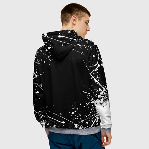 Мужская толстовка GROVE STREET GTA / 3D-Меланж – фото 4