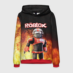 Толстовка-худи мужская ROBLOX, цвет: 3D-красный