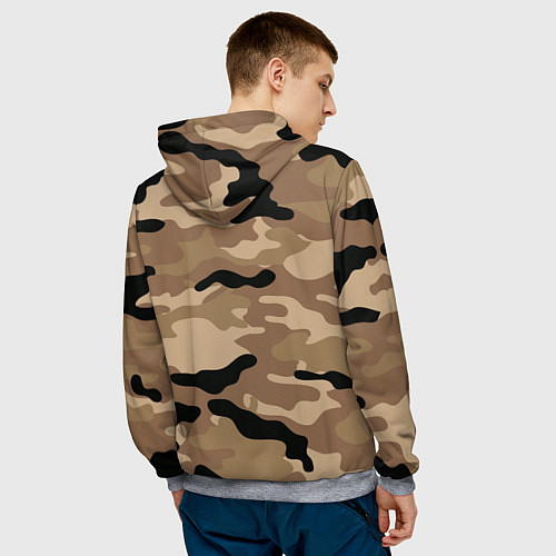 Мужская толстовка ВДВ СССР / 3D-Меланж – фото 4