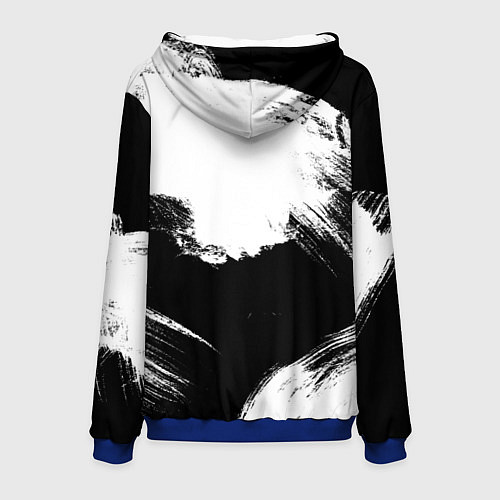 Мужская толстовка Iron Maiden / 3D-Синий – фото 2