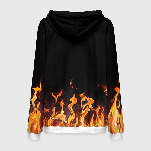 Мужская толстовка AUDI / 3D-Белый – фото 2