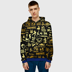 Толстовка-худи мужская FORTNITE, цвет: 3D-синий — фото 2