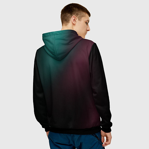 Мужская толстовка The Division 2 Logo / 3D-Черный – фото 4