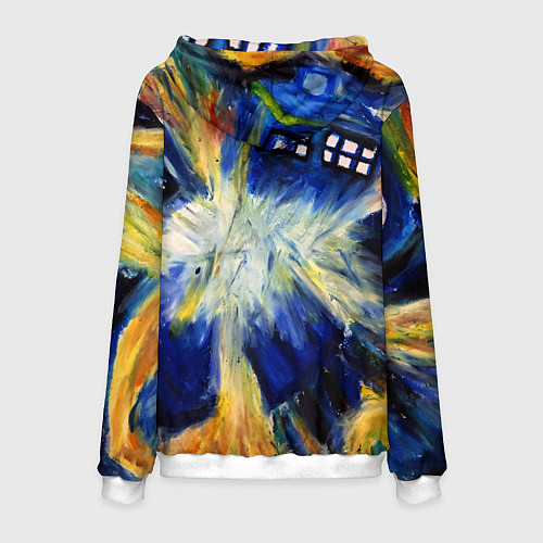 Мужская толстовка ДОКТОР ВАН ГОГ / 3D-Белый – фото 2