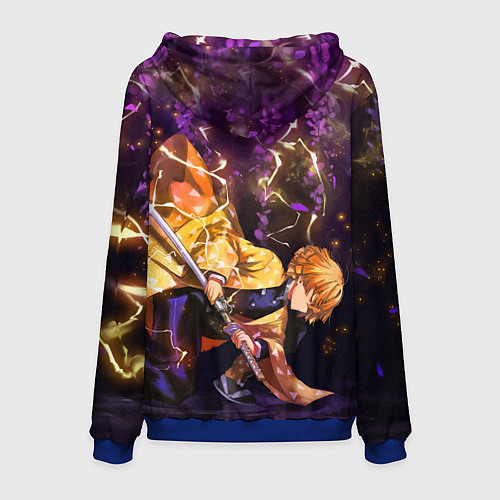 Мужская толстовка KIMETSU NO YAIBA / 3D-Синий – фото 2