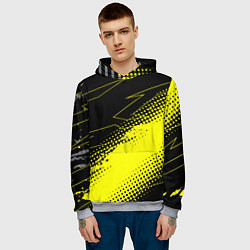 Толстовка-худи мужская Bona Fide Одежда для фитнеcа, цвет: 3D-меланж — фото 2