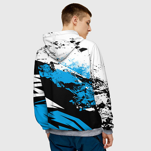 Мужская толстовка Bona Fide / 3D-Меланж – фото 4