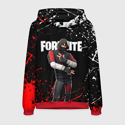 Толстовка-худи мужская FORTNITE IKONIK, цвет: 3D-красный