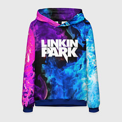 Толстовка-худи мужская LINKIN PARK, цвет: 3D-синий