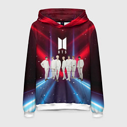 Толстовка-худи мужская BTS, цвет: 3D-белый
